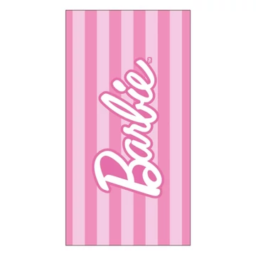 Barbie Striped fürdőlepedő, strand törölköző 70x140cm (Fast Dry)