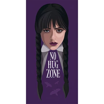 Wednesday No Hug fürdőlepedő, strand törölköző 70x140cm