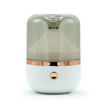 Fehér és Bronz Aroma Diffúzor - USB - Színváltós