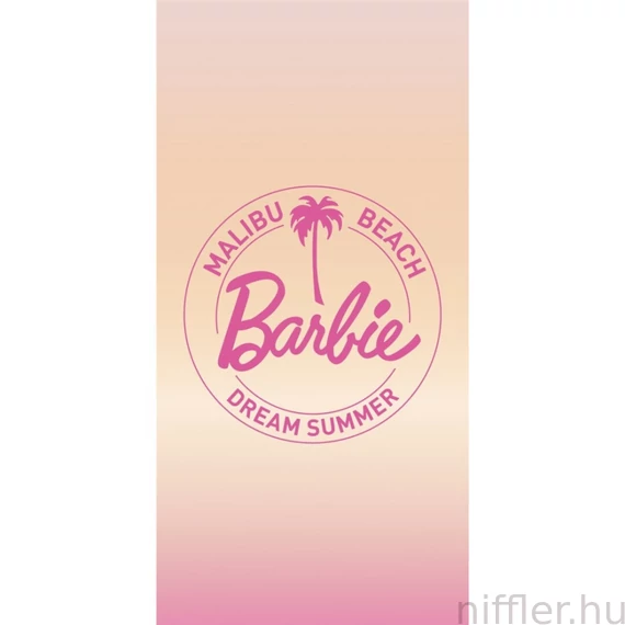 Barbie Malibu fürdőlepedő, strand törölköző 70x140cm