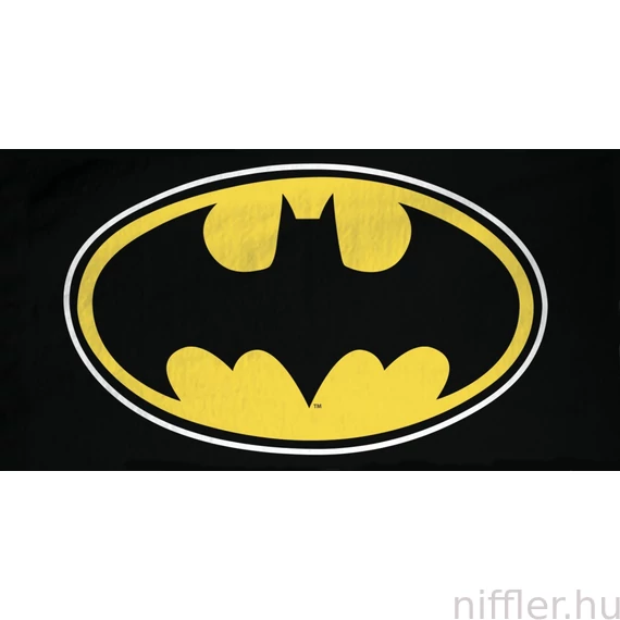Batman Emblem fürdőlepedő, strand törölköző 70x140cm