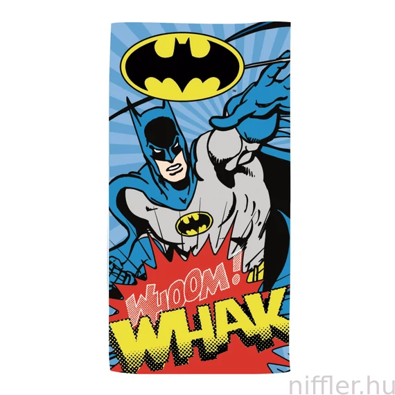 Batman Whoom fürdőlepedő, strand törölköző 70x140cm (Fast Dry)