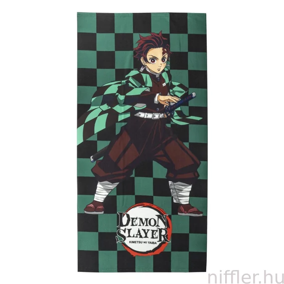 Demon Slayer fürdőlepedő, strand törölköző 70x140cm (Fast Dry)