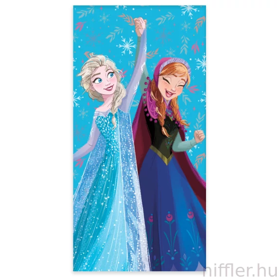 Disney Jégvarázs Cheerfulness fürdőlepedő, strand törölköző 60x120cm