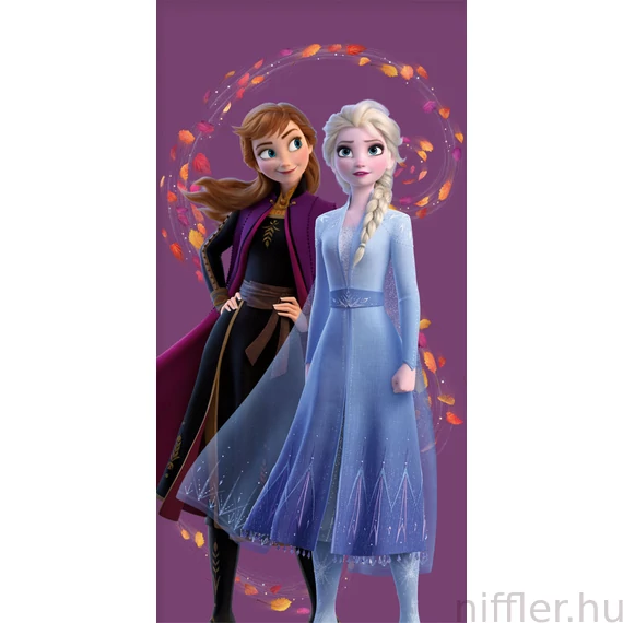 Disney Jégvarázs Wind fürdőlepedő, strand törölköző 70x140 cm