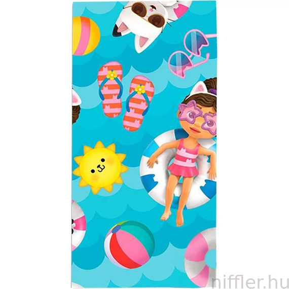 Gabi babaháza Summer fürdőlepedő, strand törölköző 70x140cm