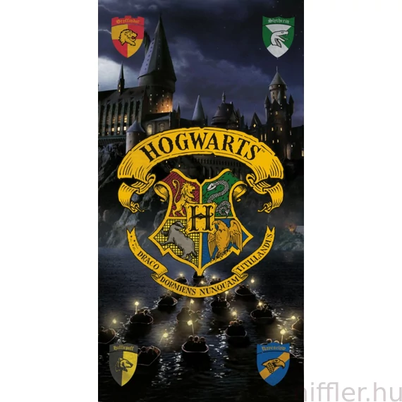 Harry Potter Sorting fürdőlepedő, strand törölköző 70x140cm