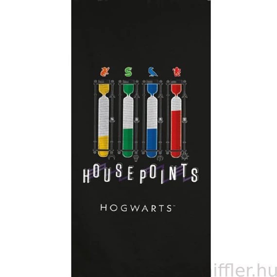 Harry Potter Housepoints fürdőlepedő, strand törölköző 70x140cm (Fast Dry)
