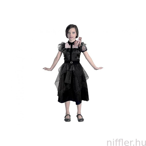 Iskoláslány Gothic Prom jelmez 110/120 cm