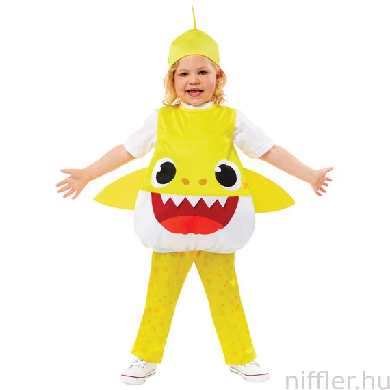 Baby Shark Yellow jelmez 1-2 év