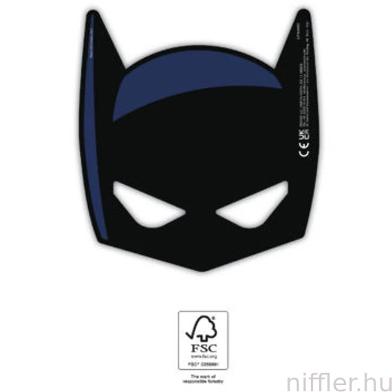 Batman Rogue Rage maszk, álarc 6 db-os FSC