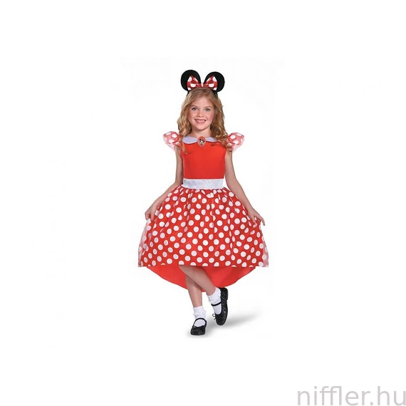 Disney Minnie Red jelmez 3-4 év