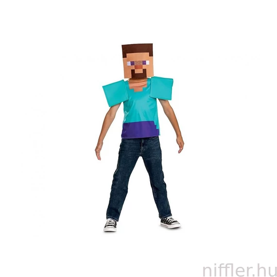 Minecraft Steve Essential jelmez 5-6 év