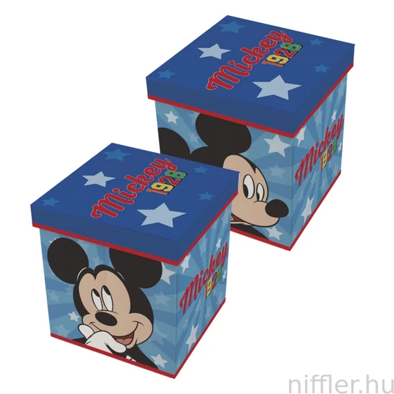 Disney Mickey játéktároló 30×30×30 cm