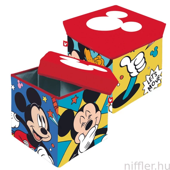Disney Mickey játéktároló 30×30×30 cm