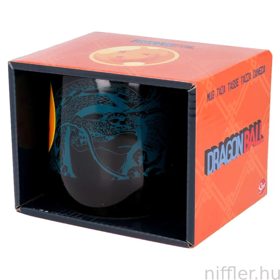 Dragon Ball kerámia bögre, 350 ml, egyedi piros belsővel