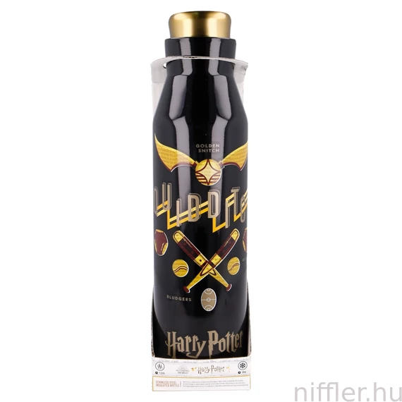 Harry Potter kviddics dupla falú rozsdamentes acél termosz, 580 ml