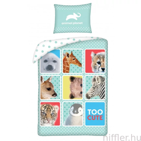 Animal Planet Too Cute ágyneműhuzat 140×200cm, 70×90 cm