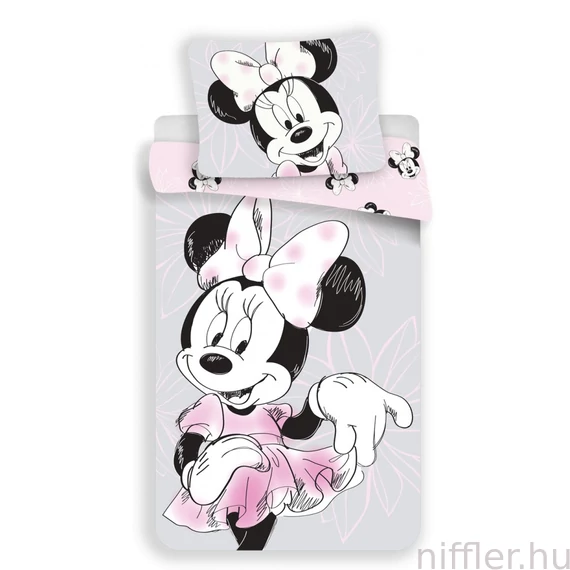Disney Minnie Beautiful ágyneműhuzat 140×200cm, 70×90 cm