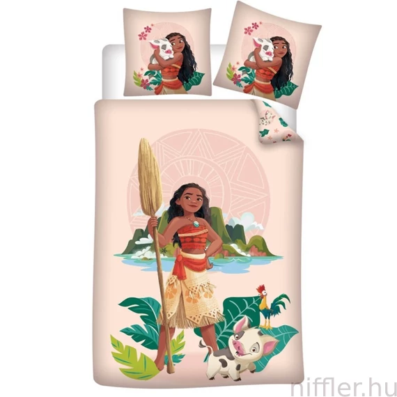 Disney Vaiana Motunui ágyneműhuzat 140×200cm, 65x65 cm