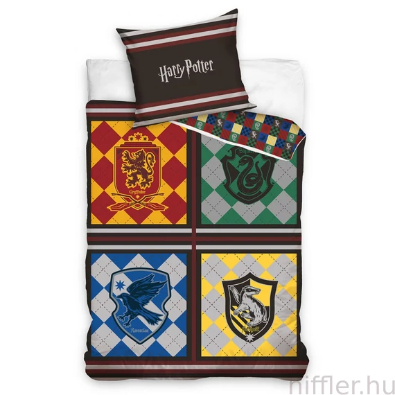 Harry Potter Plad ágyneműhuzat 140×200cm, 70×90 cm