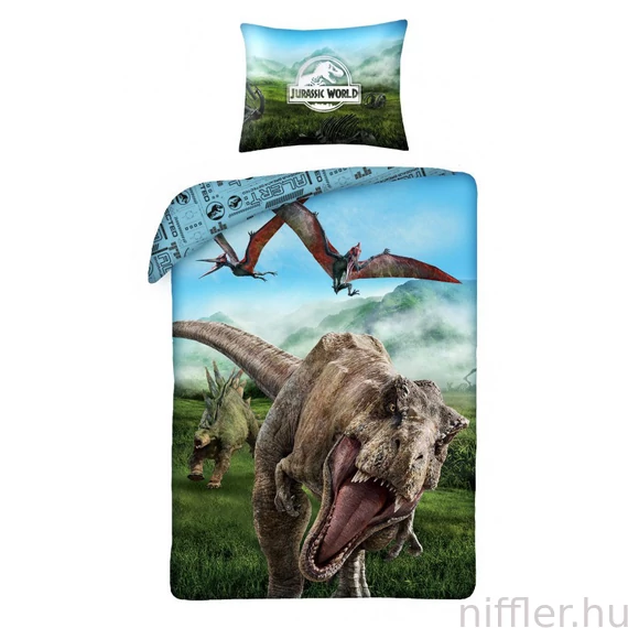 Jurassic World Pterosaurs ágyneműhuzat 140×200cm, 70×90 cm