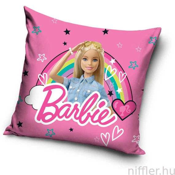 Barbie párnahuzat 40*40 cm