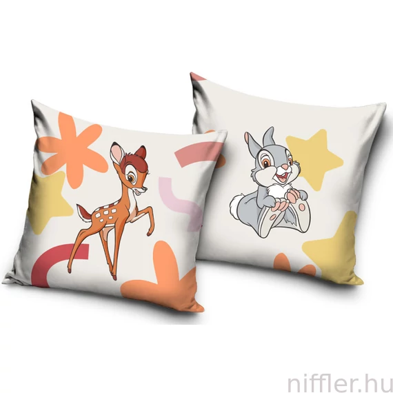 Disney Bambi párnahuzat 40x40 cm Velúr