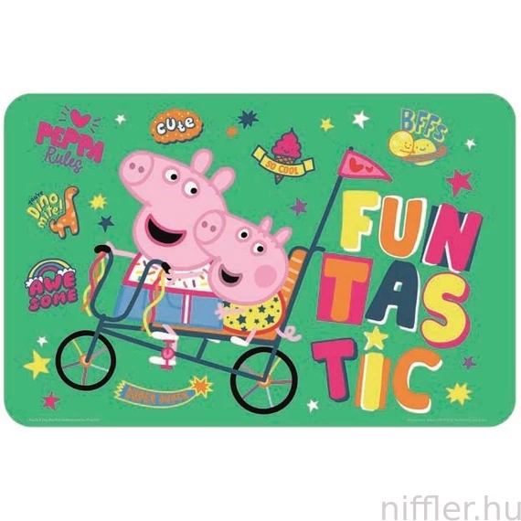 Peppa malac tányéralátét 43x28 cm
