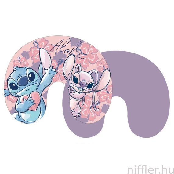 Disney Lilo és Stitch, A csillagkutya Angel utazópárna, nyakpárna