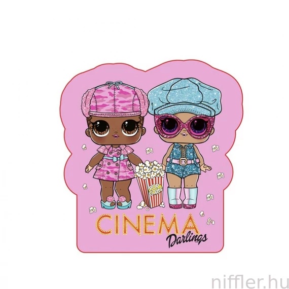 LOL Surprise Cinema formapárna, díszpárna 31x38 cm