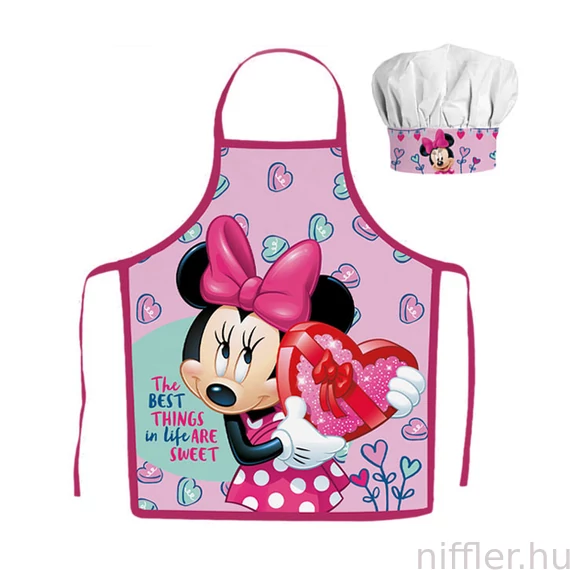 Disney Minnie Sweets gyerek kötény 2 darabos szett