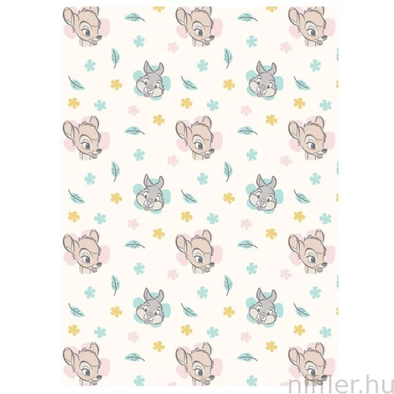 Disney Bambi coral fleece takaró 110x150cm