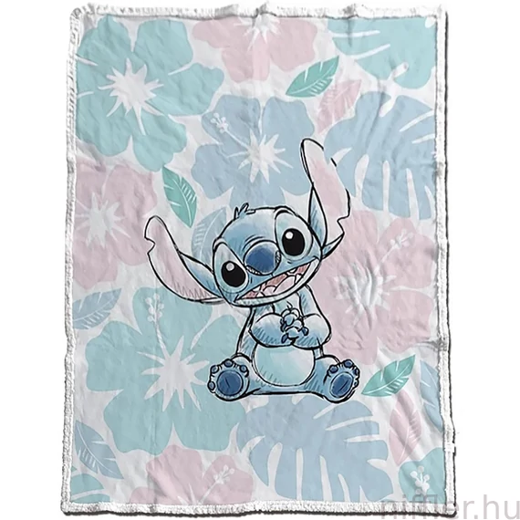 Disney Lilo és Stitch, A csillagkutya Settle sherpa takaró 130x170cm