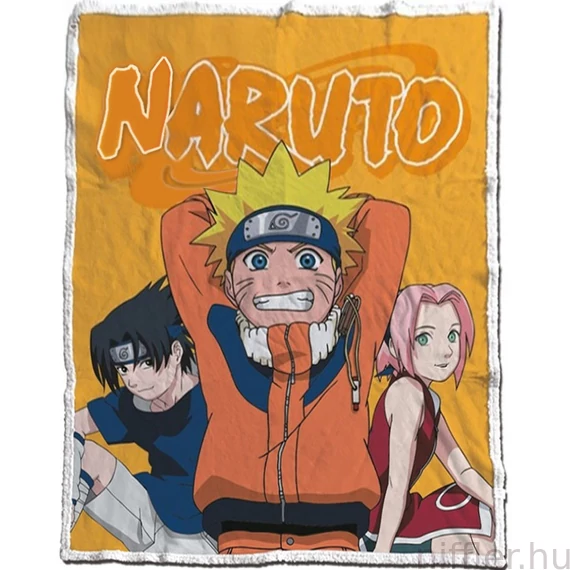 Naruto Friends sherpa takaró 120x150cm