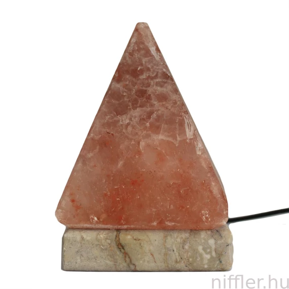 Minőségi USB Piramis Sólámpa - 9 cm