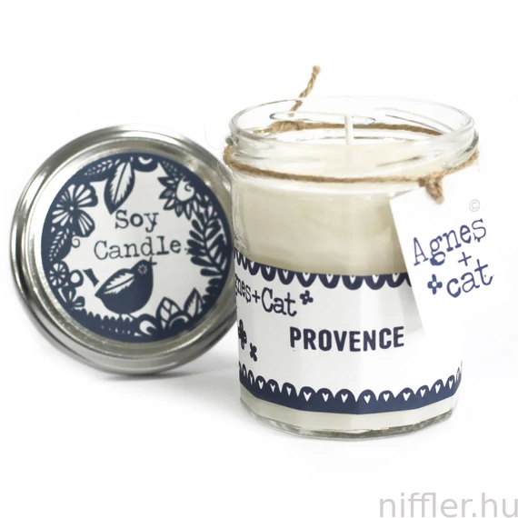 Szójagyertya Befőttes Üvegben - Provence/220g
