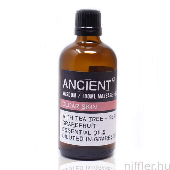 Tiszta Bőr Masszázsolaj Keverék - 100ml