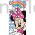 Kép 1/2 - Disney Minnie Rainbows fürdőlepedő, strand törölköző 70x140cm