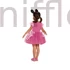 Kép 2/6 - Disney Minnie Pink Deluxe jelmez 5-6 év