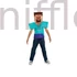Kép 1/5 - Minecraft Steve Essential jelmez 5-6 év