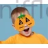 Kép 3/3 - Tök Orange filc maszk 19 cm