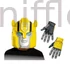 Kép 1/2 - Transformers Bumblebee maszk és kesztyű szett