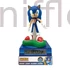 Kép 1/5 - Sonic a sündisznó 3D éjszakai lámpa és ébresztőóra