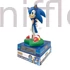 Kép 2/5 - Sonic a sündisznó 3D éjszakai lámpa és ébresztőóra